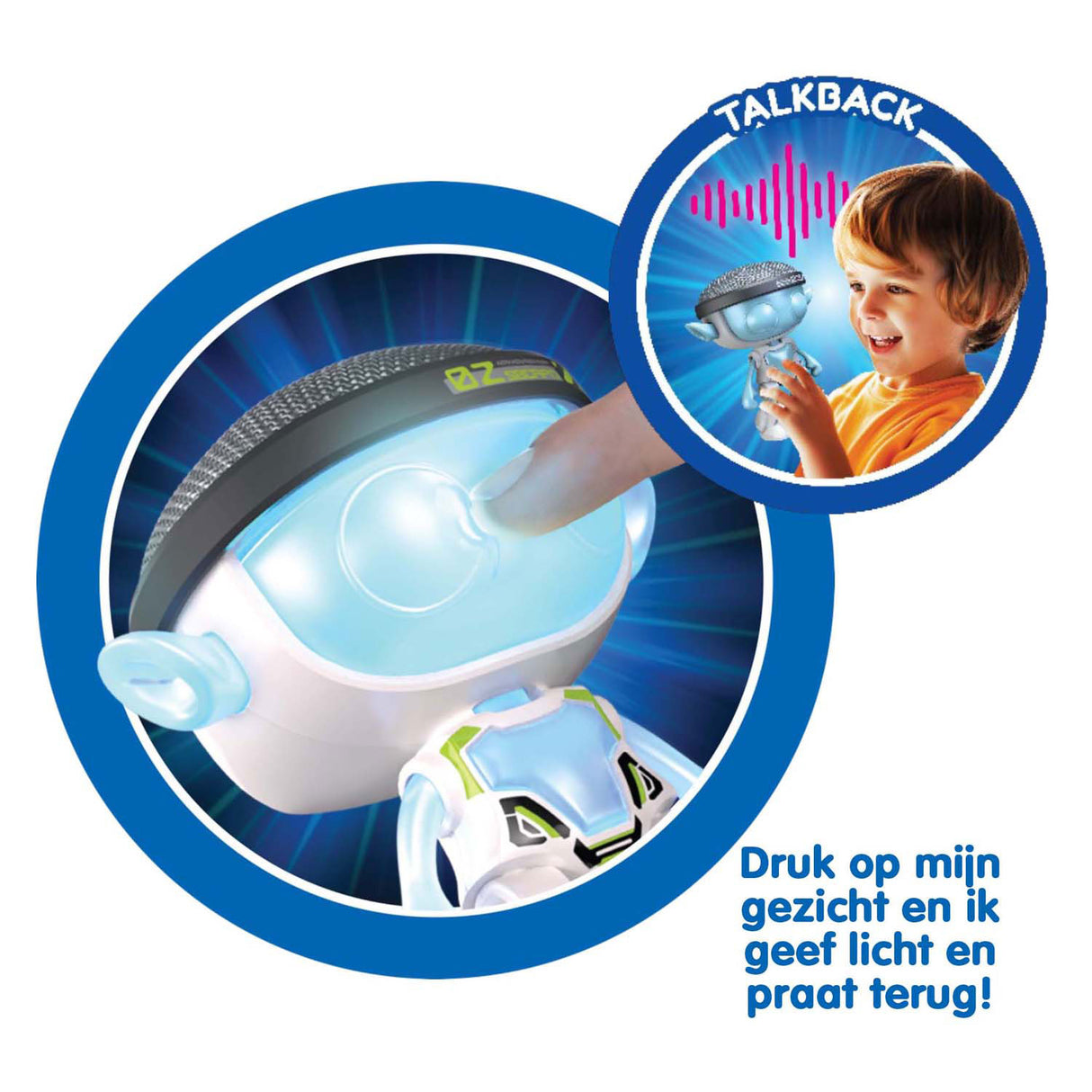 Silverlit talkimon terugpratende robot