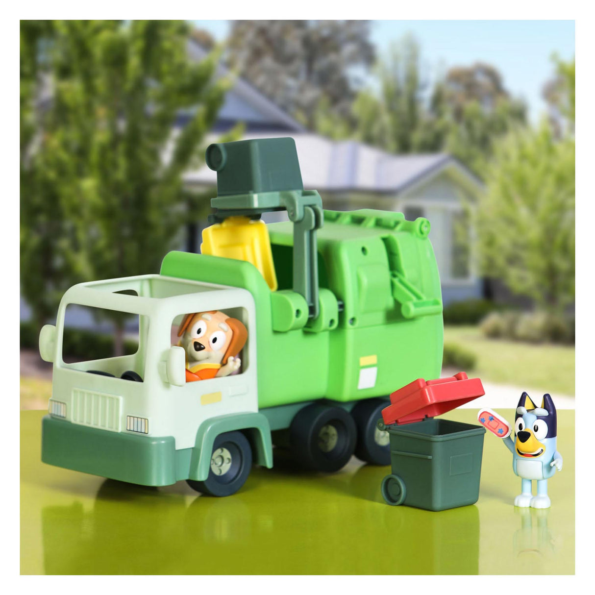 Moose toys bluey vuilniswagen