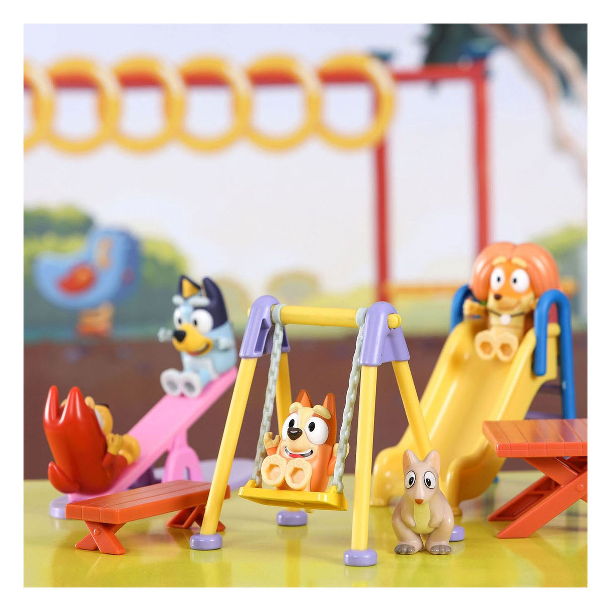 Moose toys bluey speeltuin deluxe speelset