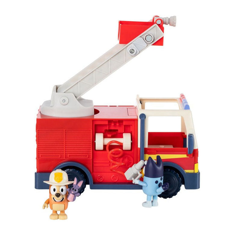 Moose toys bluey's brandweerwagen met 2 speelfiguren