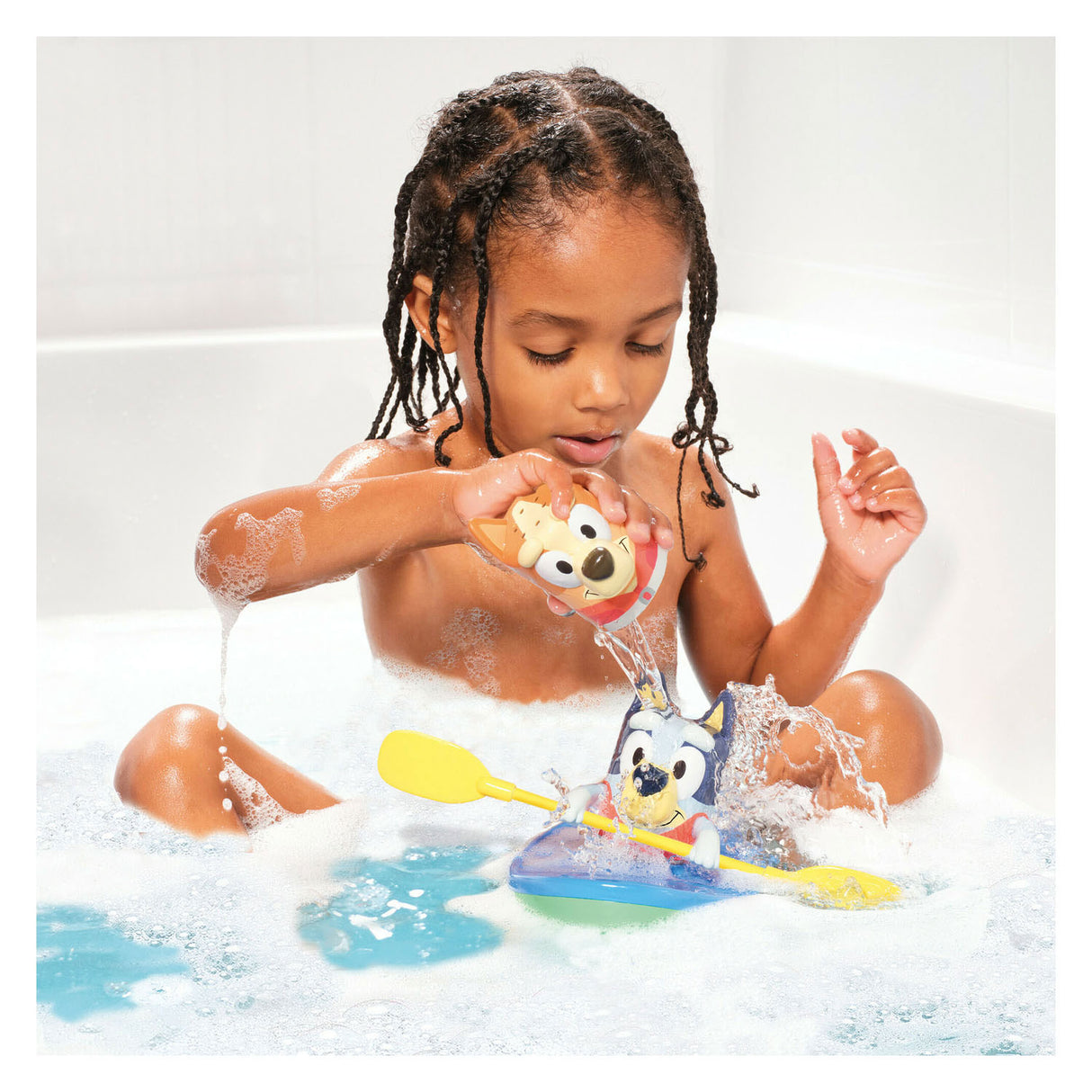 Tomy bluey trekken en gaan boot