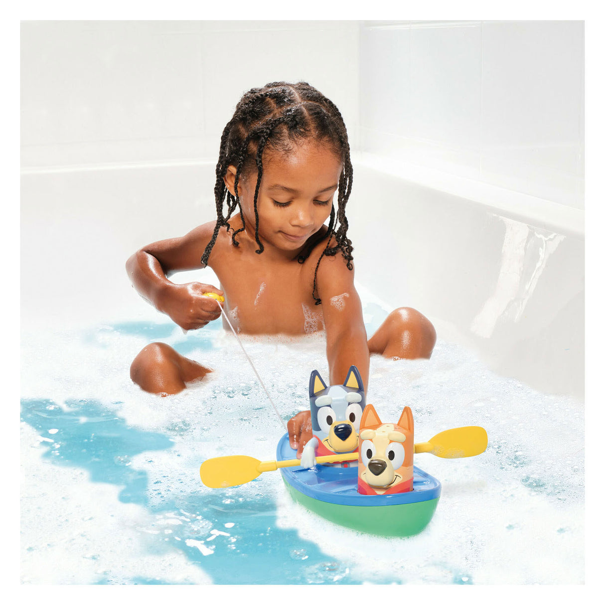 Tomy bluey trekken en gaan boot