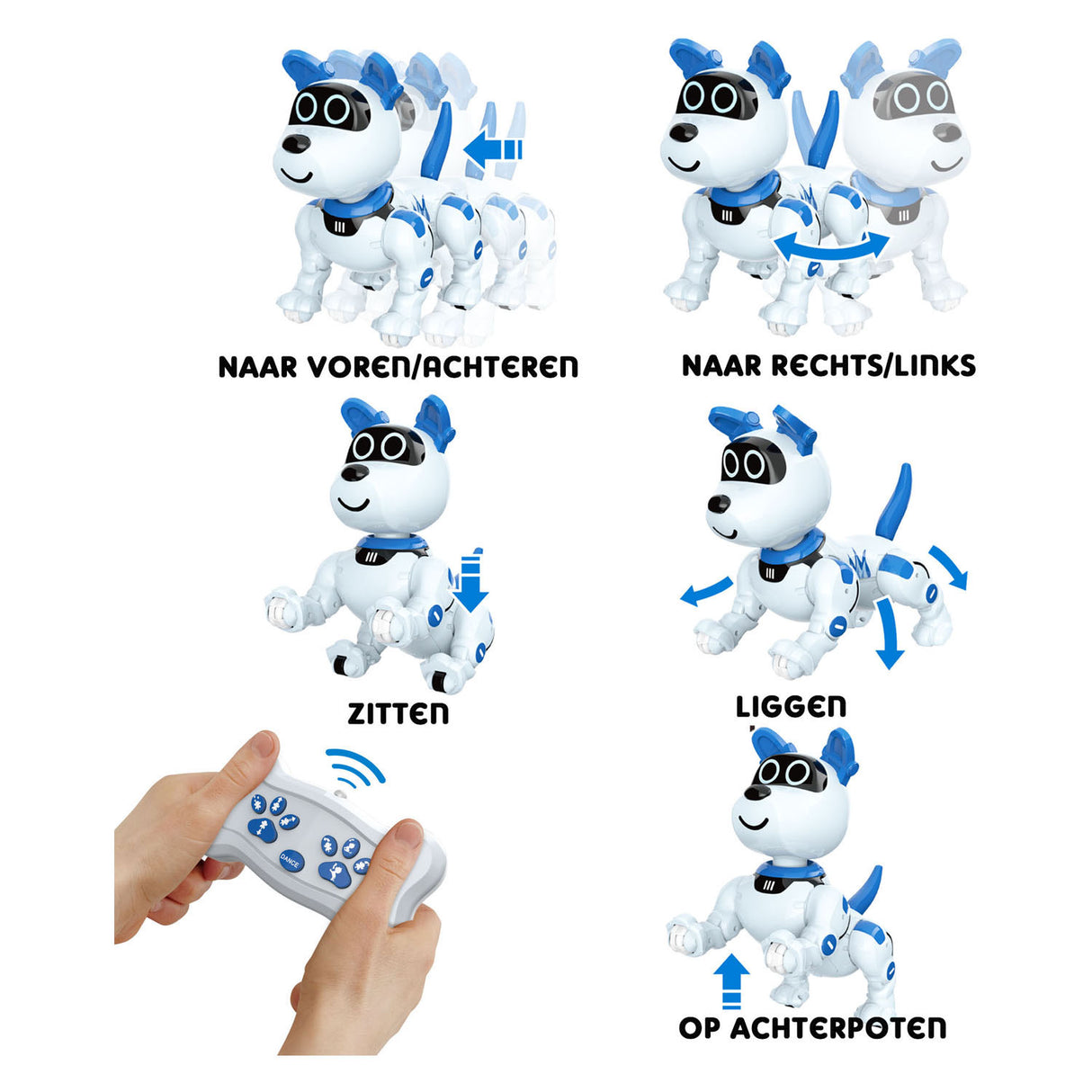 Gear2play interactief dier robo raff