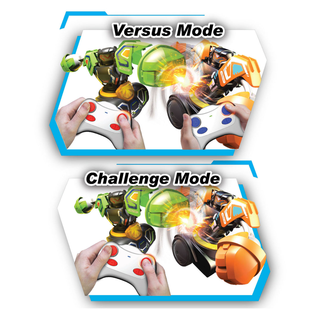 Silverlit robo kombat tornado battle pack bestuurbare robots