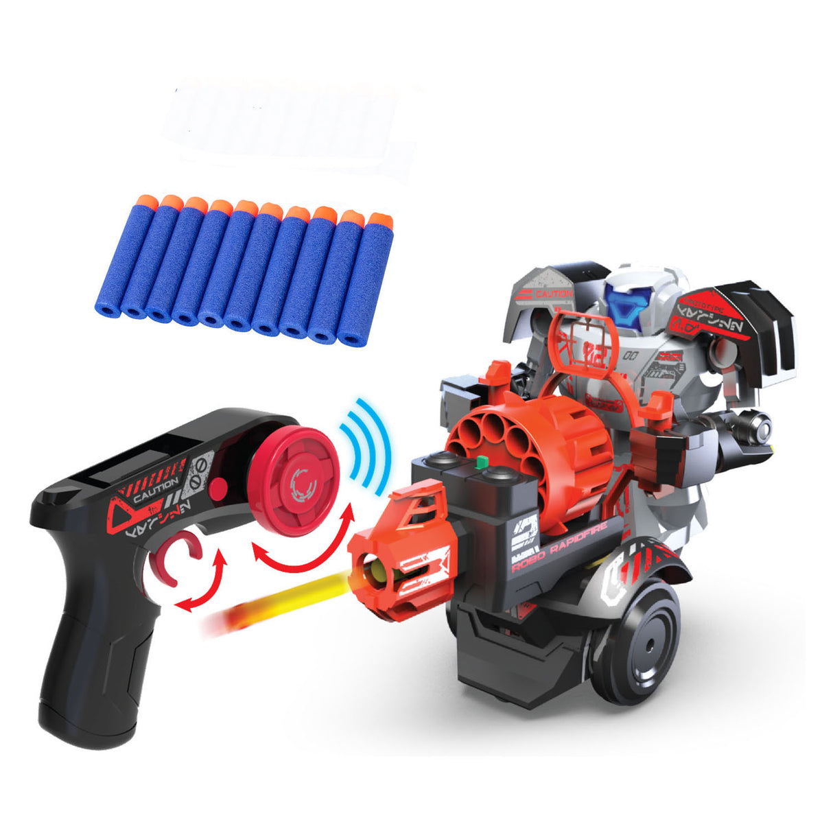 Silverlit robo rapidfire schietende robot
