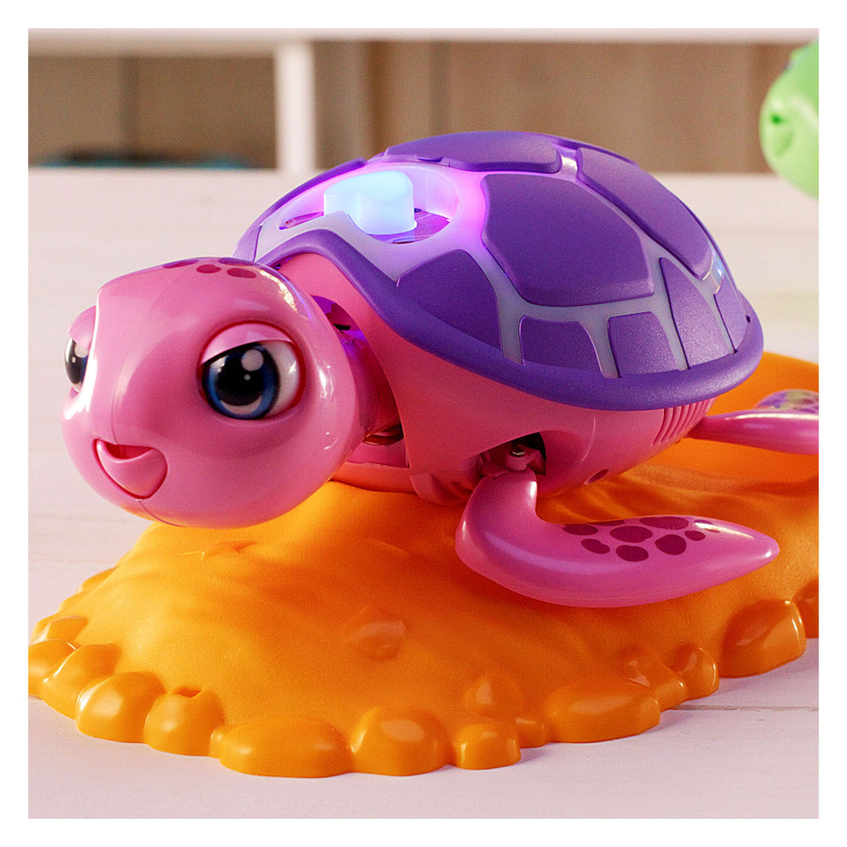 Silverlit rescue turtle pink speelfiguur