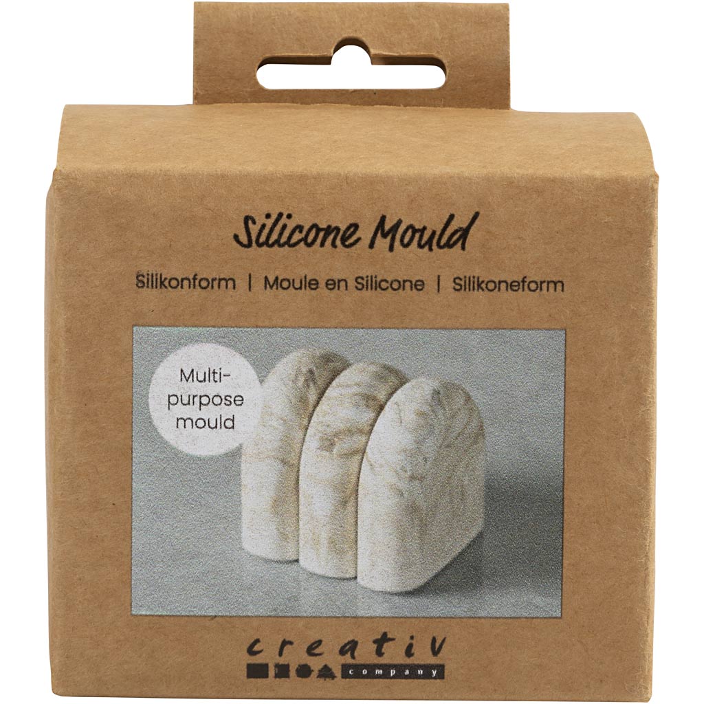 Creativ company siliconen vorm, bogen, h: 5 cm, b: 4 cm, d 4,5 cm, 1 stuk 1 doos