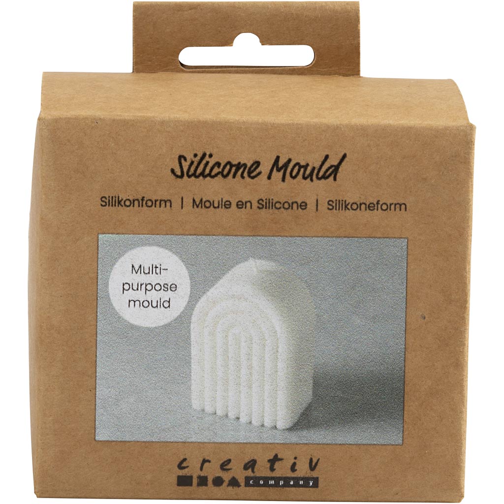 Creativ company siliconen vorm, boog, h: 8 cm, d 4 cm, b: 5,5 cm, 1 stuk 1 doos