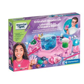Clementoni wetenschap kristallen maken laboratorium groot