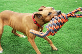 Happy pet nuts for knots extreme spoel 8 vorm tugger grijs oranje