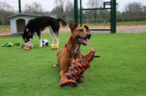 Happy pet nuts for knots extreme spoel 8 vorm tugger grijs oranje