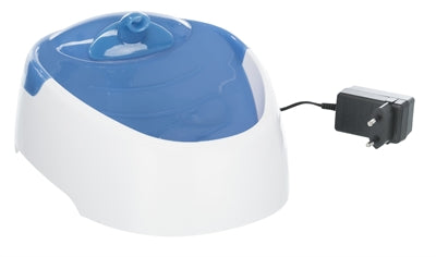 Trixie Drinkfontein duostream wit blauw