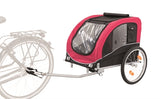 Trixie Hondenfietskar zwart rood