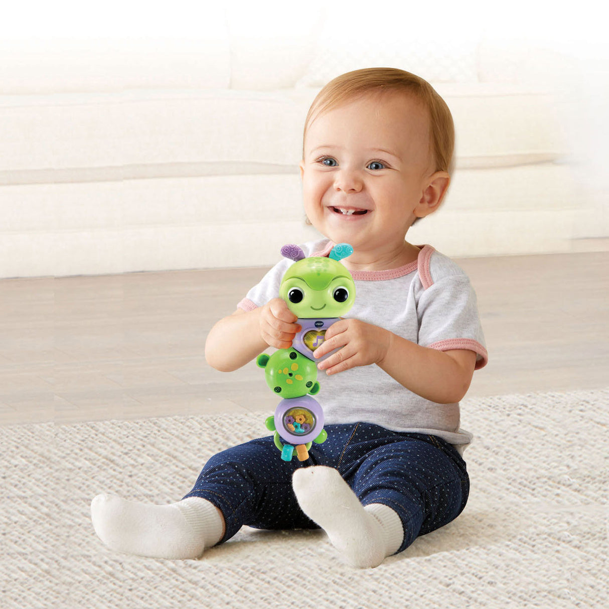 Vtech draai wiebel rupsje