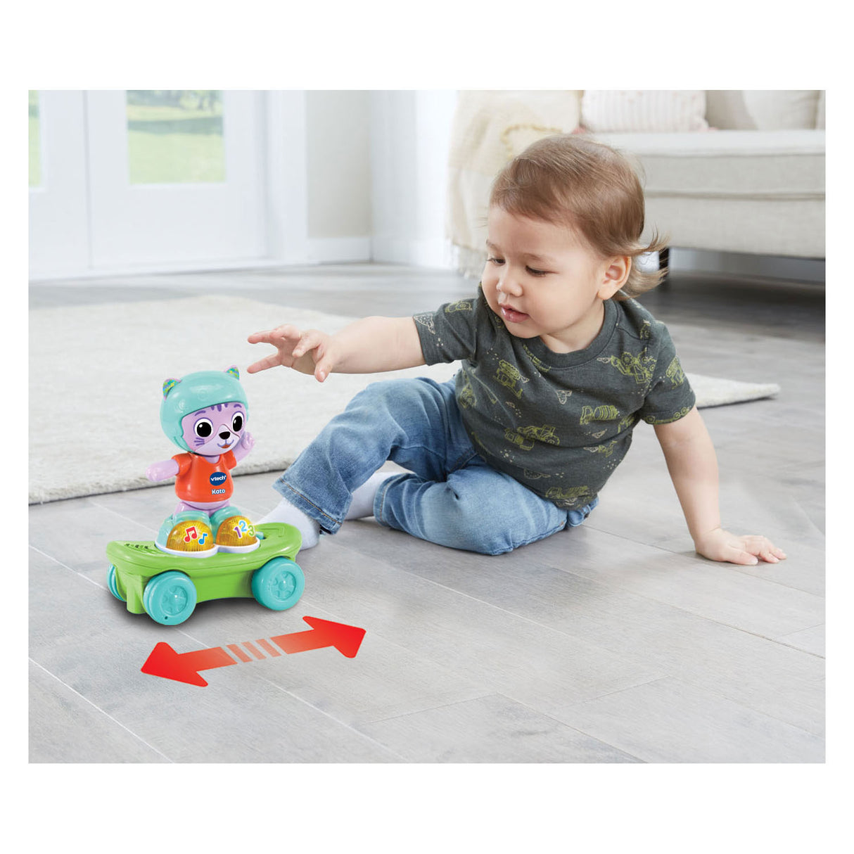 VTech Dierenvriendjes Kato de Skateboard Kat