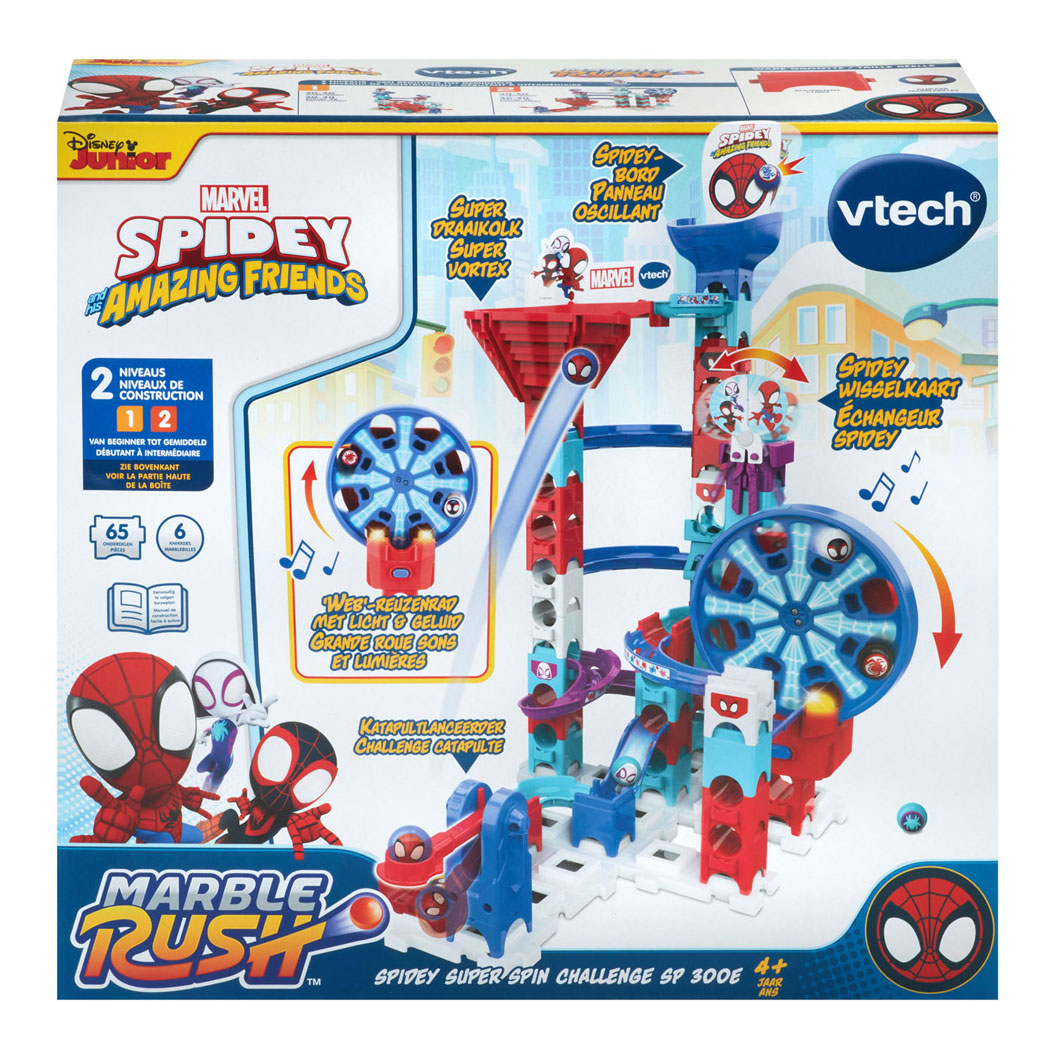Vtech marble rush spidey super spin challenge
