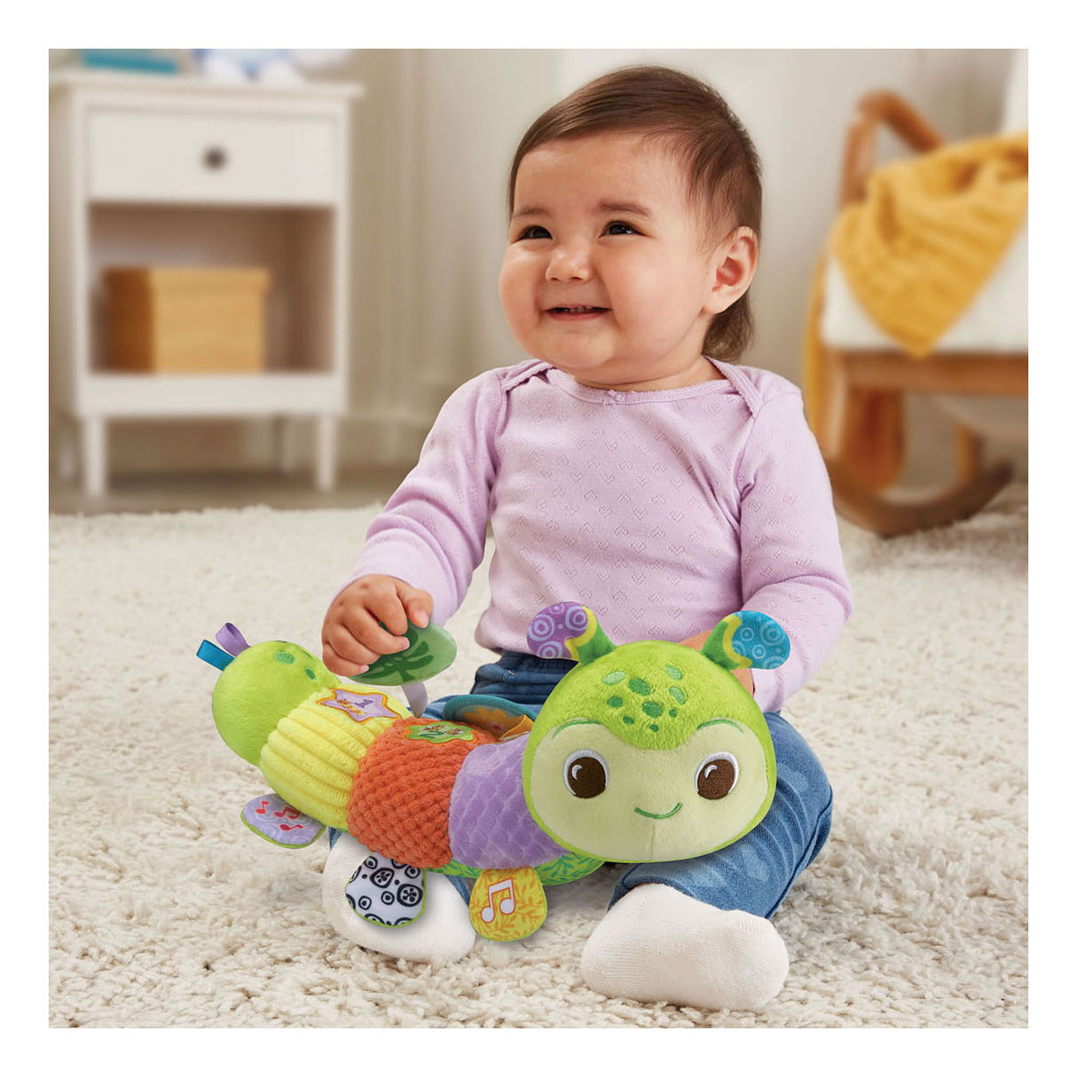Vtech baby ontdek leer knuffelrups