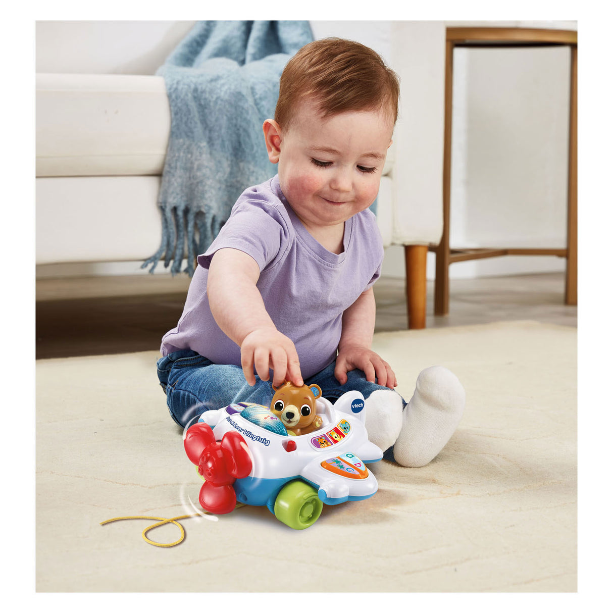 Vtech baby reis leer vliegtuig