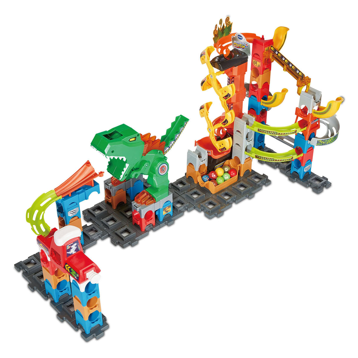 Vtech Marble Rush dino avonturen magnetische set xl400e knikkerbaan