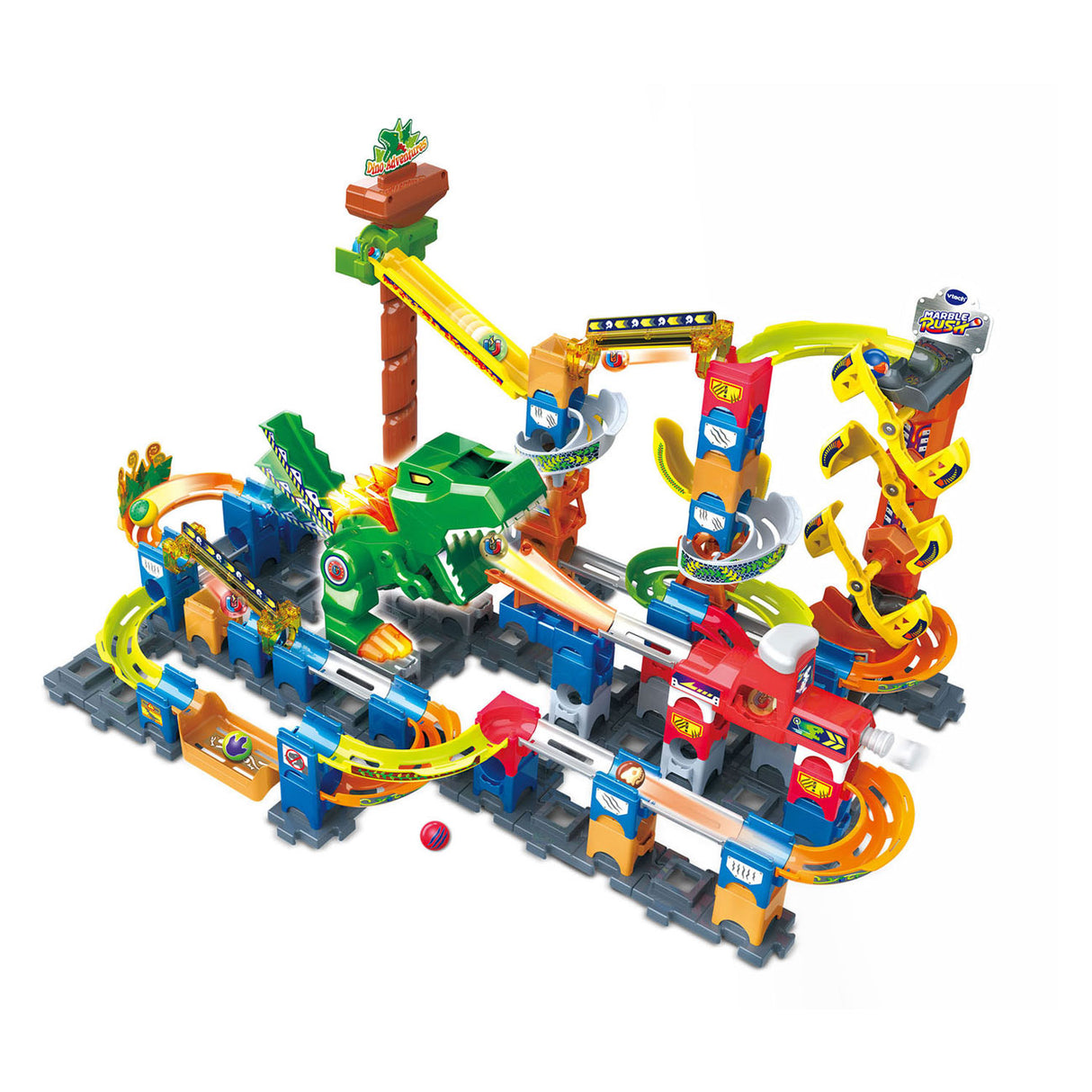 Vtech Marble Rush dino avonturen magnetische set xl400e knikkerbaan