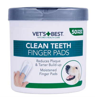 Vets best clean teeth finger pads