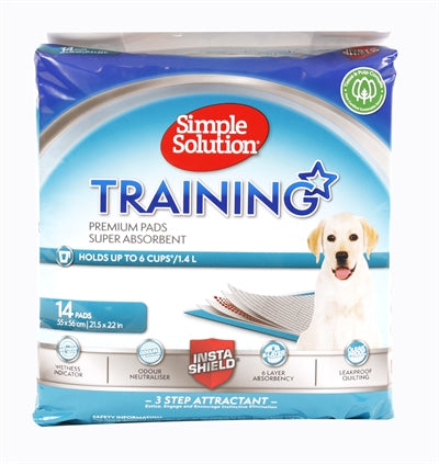 Eenvoudige oplossing voor puppytrainingsmatten