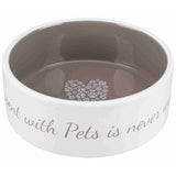 Trixie Voerbak pets home taupe