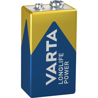 Varta 6lp3146 9 volt batterij alkaline op kaart