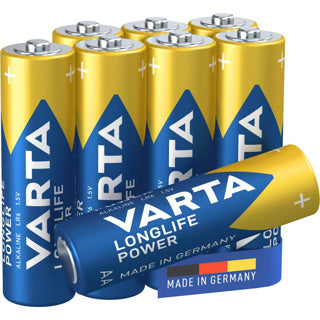 Varta batterij aa 4+4 alkaline longlife power