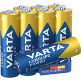 Varta batterij aa 4+4 alkaline longlife power