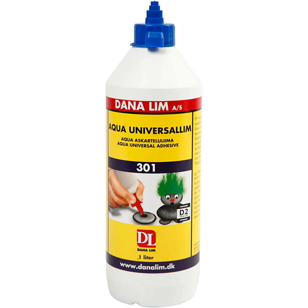 Creativ company universele hobbylijm, 1 l 1 fles