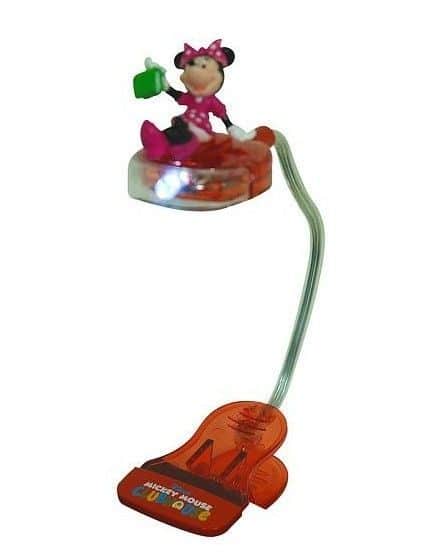Van der doelen leeslamp minnie mouse met klem
