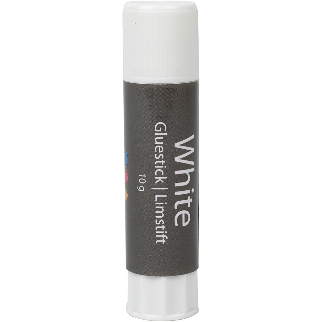 Creativ company witte lijmstift, rond, 10 gr, 1 stuk