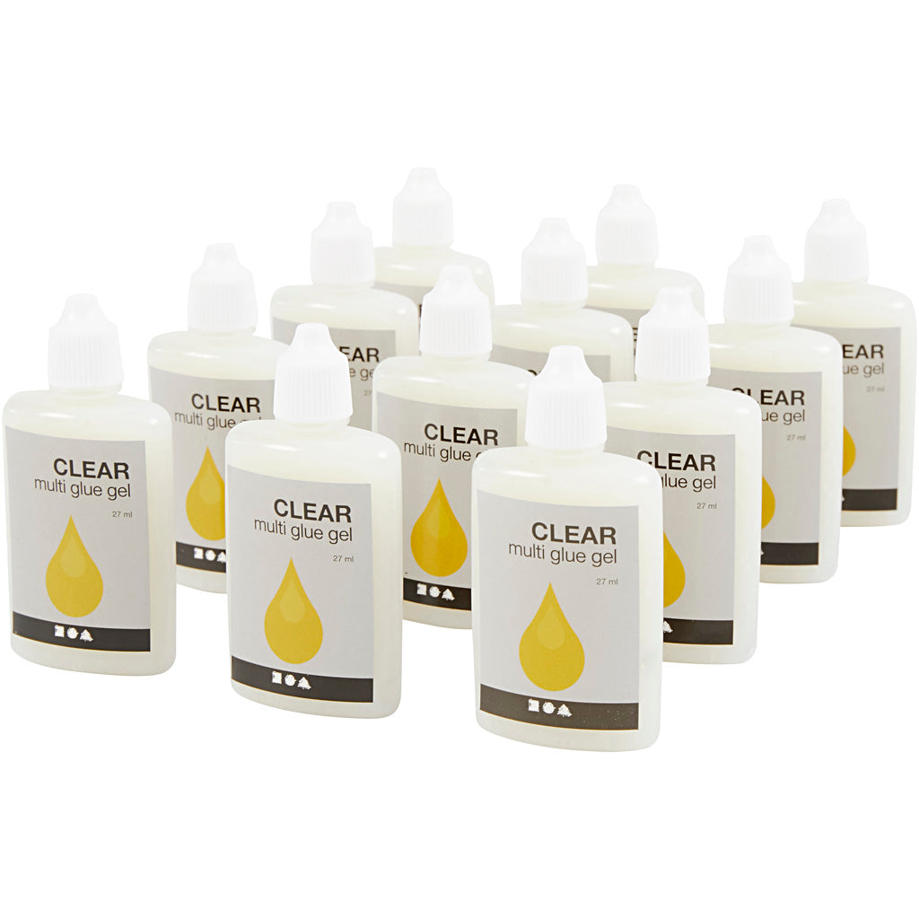 Creativ company multi glue, 12x27 ml 1 doos