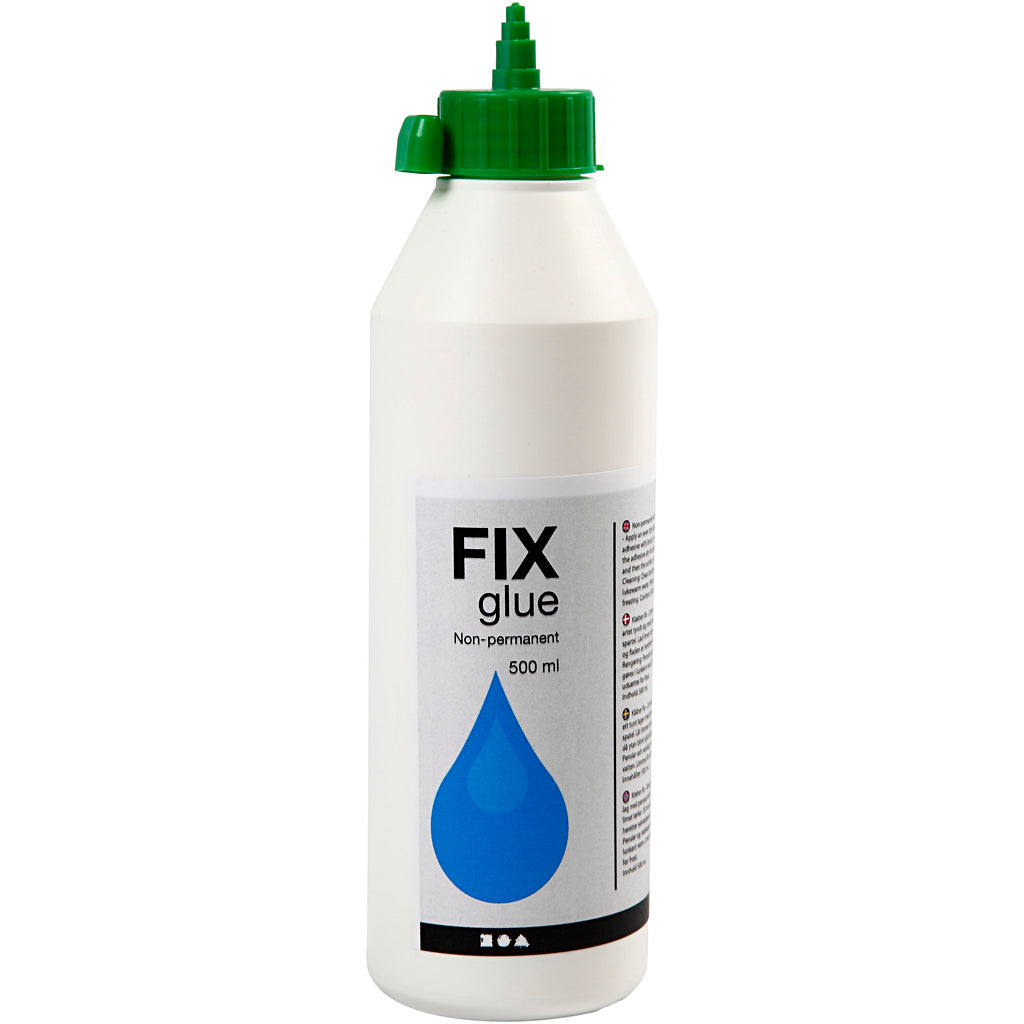 Creativ company niet-permanente lijm, 500 ml 1 fles