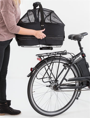 Trixie Fietsmand bagagedrager ras zwart