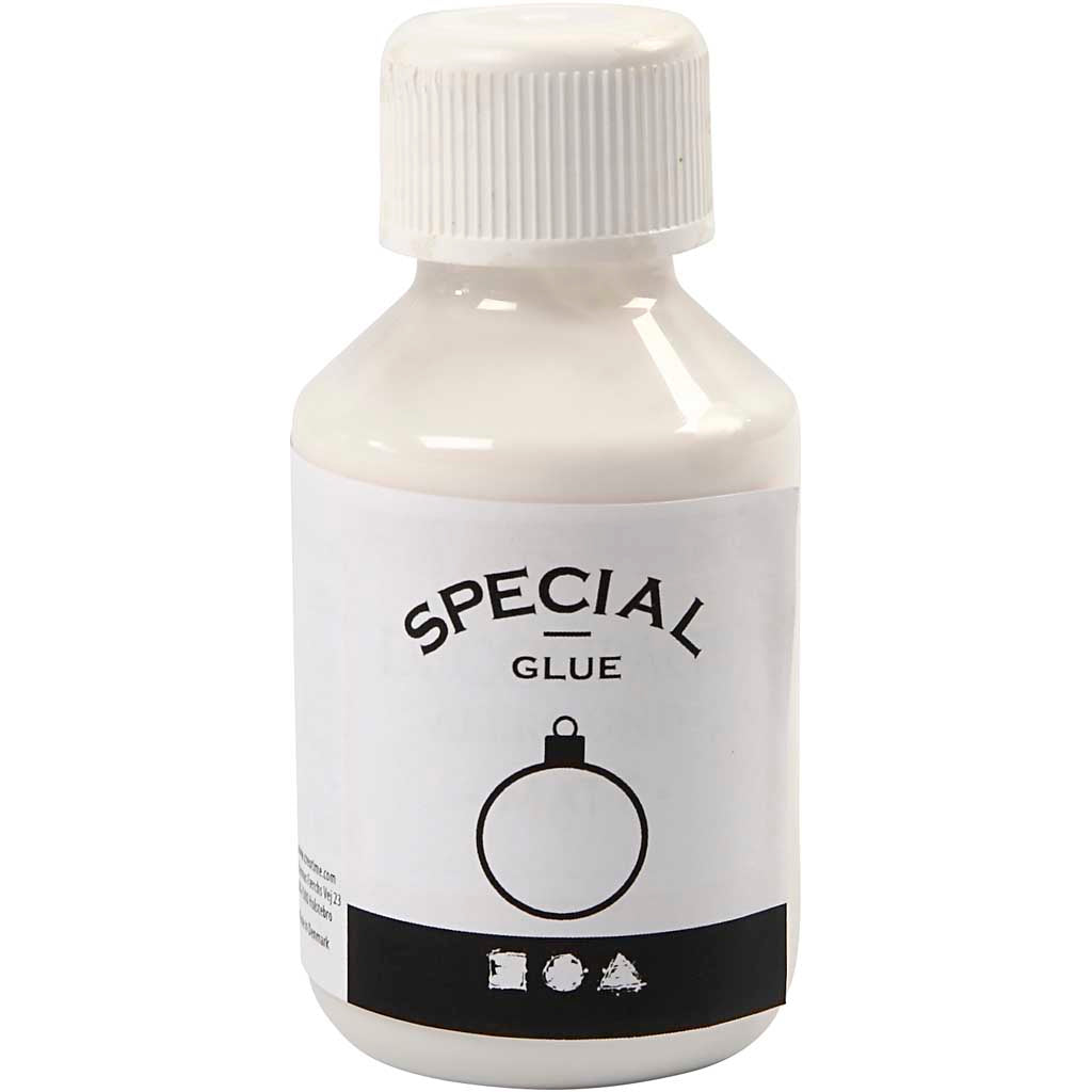 Creativ company speciale glaslijm, transparant, 100 ml 1 fles
