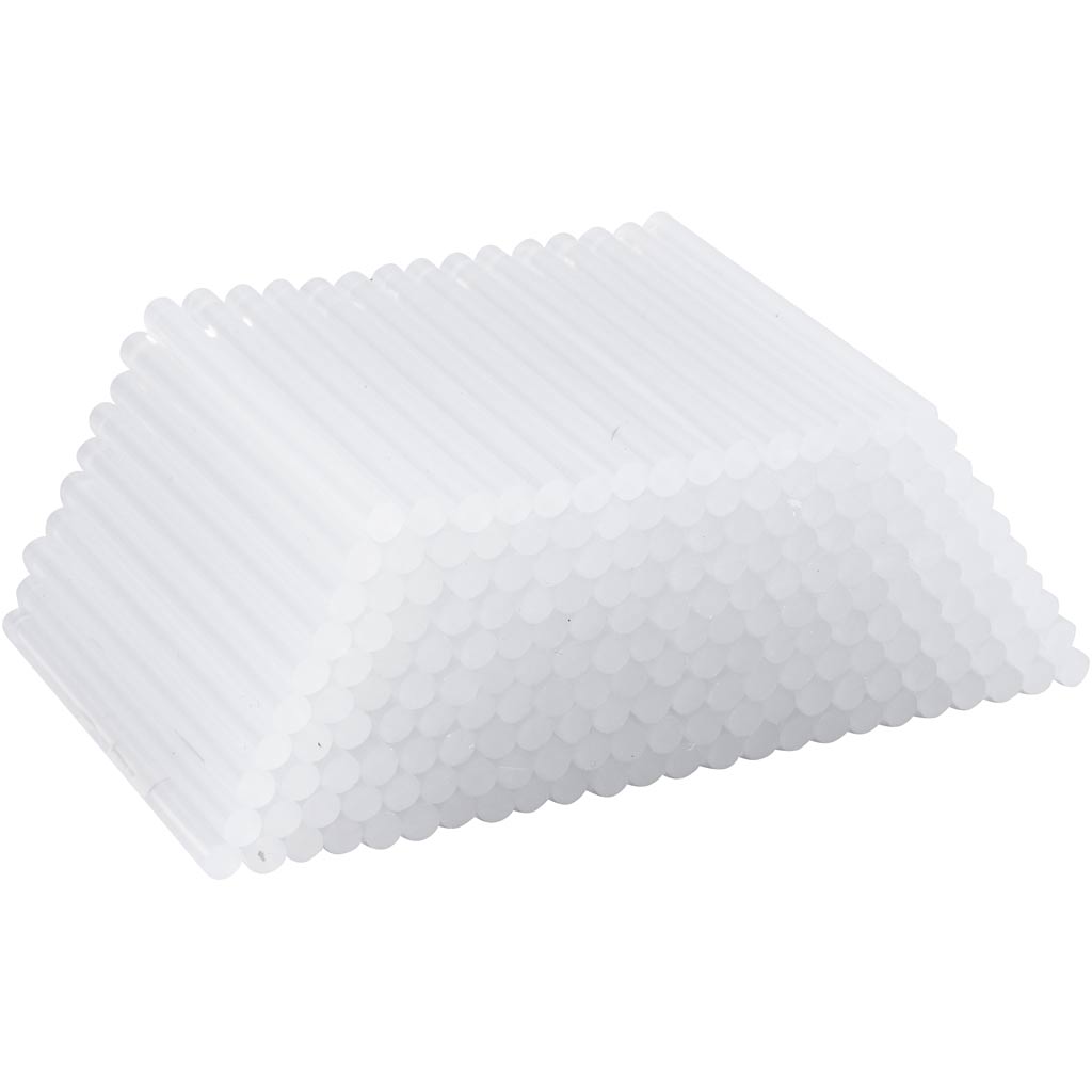 Creativ company lijmstiften mini, l: 10 cm, d 7 mm, 200 stuk 1 doos