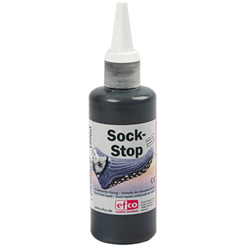 Efco creative sock-stop antislip, zwart, 100 ml 1 fles
