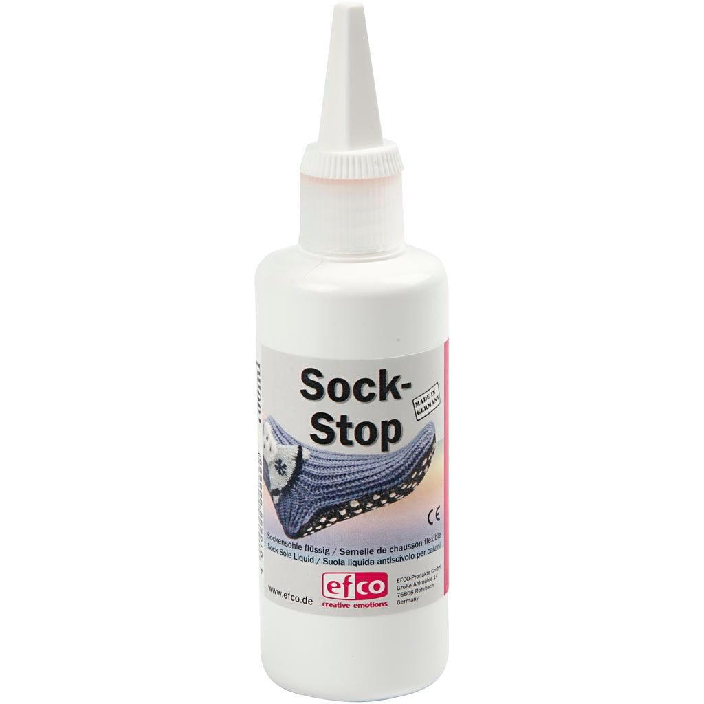 Efco creative sock-stop antislip, off-white, 100 ml 1 fles
