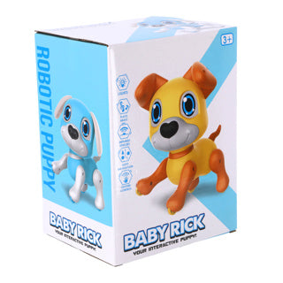 No brand robot hond functie baby rick blauw