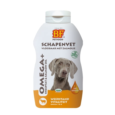Biofood Vloeibaar schapenvet met zalmolie