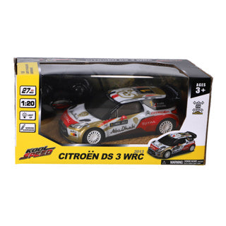 Kool speed radiografisch bestuurbare auto citroen 1:20 ds 3 wrc