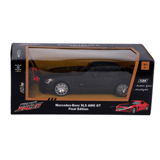 Kool speed radiografisch bestuurbare auto mercedes-benz 1:24 sls amg gt final edition zwart