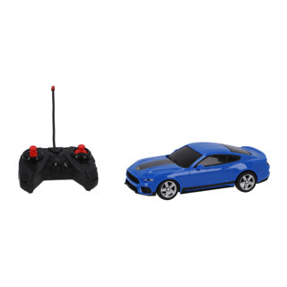 Kool speed radiografisch bestuurbare auto ford 1:24 mustang mach 1 blauw