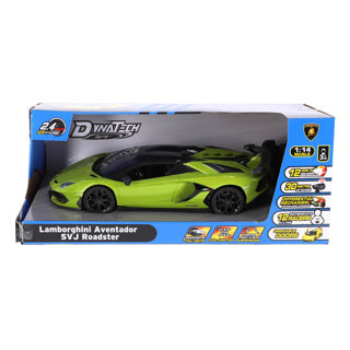 Dynatech radiografisch bestuurbare auto lamborghini 1:14 2.4g aventador neon groen