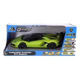 Dynatech radiografisch bestuurbare auto lamborghini 1:14 2.4g aventador neon groen