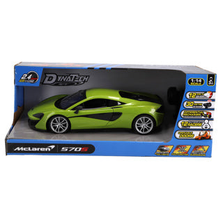 Dynatech radiografisch bestuurbare auto mclaren 1:14 2.4g 570s neon groen