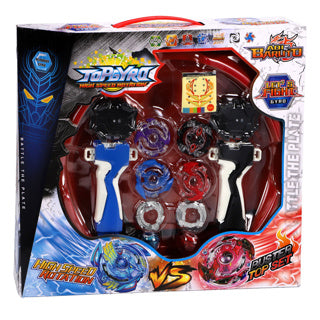 No brand spinning top set