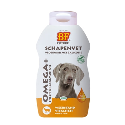 Biofood Vloeibaar schapenvet met zalmolie